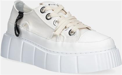 ΠΑΝΙΝΑ ΠΑΠΟΥΤΣΙΑ MATILDA CANVAS LOW ΧΡΩΜΑ: ΜΠΕΖ, 1001.001.0012.100 / 30102-025 INUIKII