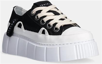 ΠΑΝΙΝΑ ΠΑΠΟΥΤΣΙΑ MATILDA CANVAS LOW ΧΡΩΜΑ: ΜΑΥΡΟ, 1001.001.0012.000 / 30102-025 INUIKII