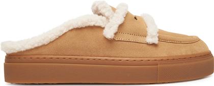 ΠΑΝΤΟΦΛΕΣ MULE WOOL 1004.017.0011 ΜΠΕΖ INUIKII