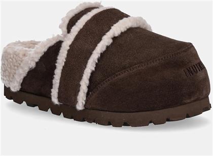ΠΑΝΤΟΦΛΕΣ ΣΟΥΕΤ CHUNKY LOAFER ΧΡΩΜΑ: ΚΑΦΕ, 1011.005.0031.150 INUIKII