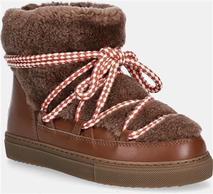 ΠΑΙΔΙΚΕΣ ΜΠΟΤΕΣ ΧΙΟΝΙΟΥ CURLY ΧΡΩΜΑ: ΚΑΦΕ, 3001.003.0032 INUIKII