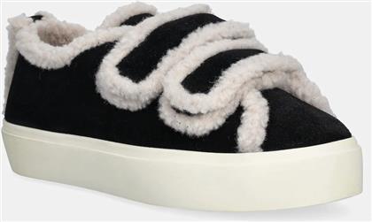 ΣΟΥΕΤ ΑΘΛΗΤΙΚΑ ΠΑΠΟΥΤΣΙΑ SHEARLING LOW VELCRO ΧΡΩΜΑ: ΜΑΥΡΟ, 1001.001.0231.000 INUIKII