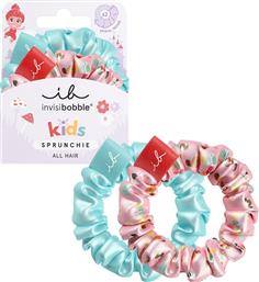 KIDS SPRUNCHIE PUPPY LOVE ΠΑΙΔΙΚΑ ΛΑΣΤΙΧΑΚΙΑ ΜΑΛΛΙΩΝ ΓΙΑ ΔΥΝΑΤΟ ΚΡΑΤΗΜΑ 2 ΤΕΜΑΧΙΑ INVISIBOBBLE