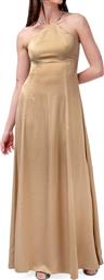 ΦΟΡΕΜΑ ''NIGHT OUT'' MAXI DRESS S24342 13359-OCHRE-BEIGE IOANNA KOURBELA