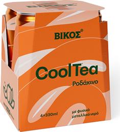 COOL TEA ΡΟΔΑΚΙΝΟ (4X330 ML) ΒΙΚΟΣ