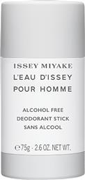 L'EAU D'ISSEY POUR HOMME ALCOHOL FREE DEODORANT STICK 75 GR - 3115150N ISSEY MIYAKE από το NOTOS