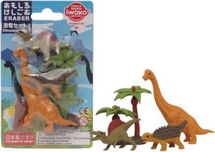 IWAKO ΓΟΜΑ 3D DINOSAURS (ER-BRI05732)