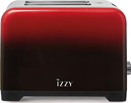 ΦΡΥΓΑΝΙΕΡΑ OMBRE RED IZ-9102 2 ΘΕΣΕΩΝ 950 W ΚΟΚΚΙΝΟ IZZY