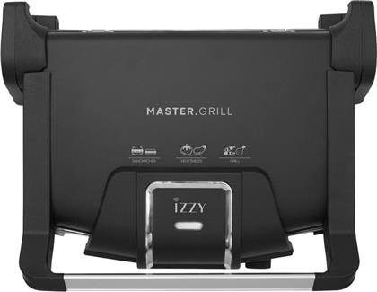 MASTER GRILL IZ-2038 2100 W ΜΑΥΡΟ ΤΟΣΤΙΕΡΑ - ΓΚΡΙΛΙΕΡΑ IZZY