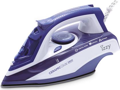 ΣΙΔΕΡΟ ΑΤΜΟΥ CERAMIC GLIDE 2800W ΜΠΛΕ IZZY