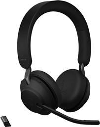 EVOLVE2 65 UC ΑΣΥΡΜΑΤΑ ΑΚΟΥΣΤΙΚΑ ΚΕΦΑΛΗΣ - ΜΑΥΡΑ JABRA