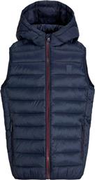 ΑΜΑΝΙΚΟ ΜΠΟΥΦΑΝ JJEBRADLEY LIGHT BODYWARMER HOOD 12280985 ΣΚΟΥΡΟ ΜΠΛΕ (152CM)-(12 ΕΤΩΝ) JACK & JONES
