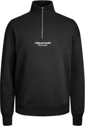 ΦΟΥΤΕΡ JORVESTERBRO QUARTER ZIP 12242475 ΜΑΥΡΟ (128 CM) (8 ΕΤΩΝ) JACK & JONES