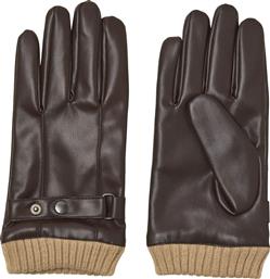 ΓΑΝΤΙΑ JACALASKA 12283984 ΚΑΦΕ (ONE SIZE) JACK & JONES