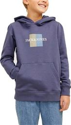 HOODIE JORFREDERIKSBERG 12263243 ΜΠΛΕ (128 CM) (8 ΕΤΩΝ) JACK & JONES