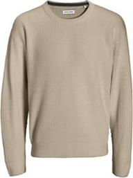 ΠΟΥΛΟΒΕΡ JJPANNEL RELAXED 12264629 ΜΠΕΖ JACK & JONES από το PLUS4U