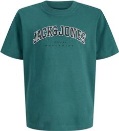 T-SHIRT JJECALEB VARSITY 12258924 ΠΡΑΣΙΝΟ (128CM)-(8 ΕΤΩΝ) JACK & JONES