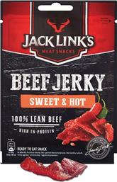 BEEF JERKY SWEET & HOT (25G) JACK LINKS από το e-FRESH