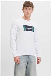 ΑΝΔΡΙΚΗ ΜΑΚΡΥΜΑΝΙΚΗ ΜΠΛΟΥΖΑ ΜΕ LOGO PRINT REGULAR FIT - 12282290 ΚΑΦΕ JACK & JONES
