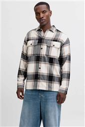 ΑΝΔΡΙΚΟ OVERSHIRT ΜΕ ΚΑΡΟ ΣΧΕΔΙΟ RELAXED FIT - 12278969 ΚΑΜΗΛΟ JACK & JONES