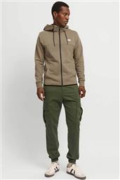 ΑΝΔΡΙΚΟ ΠΑΝΤΕΛΟΝΙ CARGO ΜΟΝΟΧΡΩΜΟ RELAXED FIT - 12268261 ΛΑΔΙ JACK & JONES