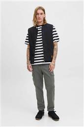 ΑΝΔΡΙΚΟ ΠΑΝΤΕΛΟΝΙ CARGO ΜΟΝΟΧΡΩΜΟ TAPERED FIT - 12282388 ΛΑΔΙ JACK & JONES
