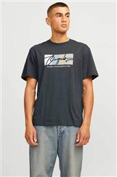 ΑΝΔΡΙΚΟ T-SHIRT ΜΕ GRAPHIC PRINT - 12262662 ΑΝΘΡΑΚΙ JACK & JONES