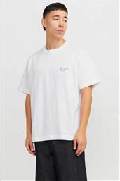 ΑΝΔΡΙΚΟ T-SHIRT ΜΕ ΛΟΓΟΤΥΠΟ - 12273015 ΛΕΥΚΟ JACK & JONES