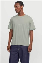 ΑΝΔΡΙΚΟ T-SHIRT ΜΟΝΟΧΡΩΜΟ ΜΕ LOGO PRINT RELAXED FIT - 12234746 ΒΕΡΑΜΑΝ JACK & JONES