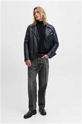 ΑΝΔΡΙΚΟ ΤΖΙΝ ΠΑΝΤΕΛΟΝΙ ΠΕΝΤΑΤΣΕΠΟ LOOSE FIT - 12282474 ΜΑΥΡΟ JACK & JONES από το NOTOS