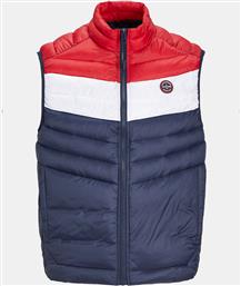 JJESPRINT BODYWARMER COLLAR ΑΝΔΡΙΚΟ ΑΜΑΝΙΚΟ ΜΠΟΥΦΑΝ (9000185629-22921) JACK & JONES