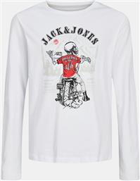 JJSKULL ROCK TEE LS CREW NECK JNR (9000185644-1539) JACK & JONES