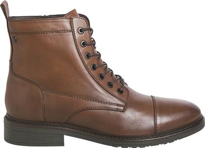 ΚΑΦΕ ΑΝΔΡΙΚΟ ΔΕΡΜΑΤΙΝΟ ΜΠΟΤΑΚΙ JACK & JONES