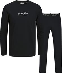 ΠΙΤΖΑΜΑ CLYDE 12286555 ΜΑΥΡΟ LOOSE FIT JACK & JONES