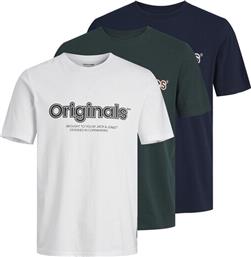 ΣΕΤ 3 T-SHIRTS JACK & JONES