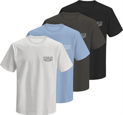 ΣΕΤ 4 T-SHIRTS JACK & JONES
