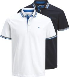 ΣΕΤ ΜΠΛΟΥΖΕΣ POLO PAULOS 12191216 ΕΓΧΡΩΜΟ SLIM FIT JACK & JONES