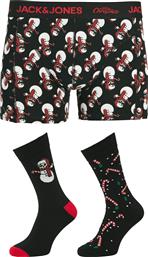 ΣΕΤ ΜΠΟΞΕΡΑΚΙΑ ΚΑΙ ΚΑΛΤΣΕΣ SNOW SKULLS GIFTBOX 12285138 ΜΑΥΡΟ JACK & JONES