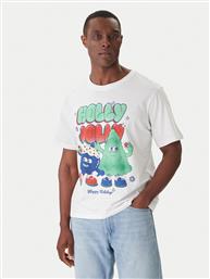 T-SHIRT HOLIDAY CARTOON 12287550 ΛΕΥΚΟ RELAXED FIT JACK & JONES