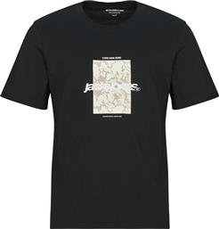 T-SHIRT ΜΕ ΚΟΝΤΑ ΜΑΝΙΚΙΑ JCOTARMAC JACK & JONES