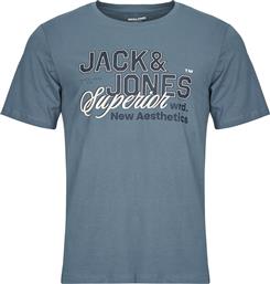 T-SHIRT ΜΕ ΚΟΝΤΑ ΜΑΝΙΚΙΑ JJELOGO TEE SS JACK & JONES