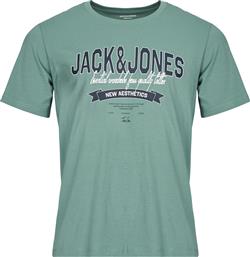 T-SHIRT ΜΕ ΚΟΝΤΑ ΜΑΝΙΚΙΑ JJELOGO TEE SS JACK & JONES