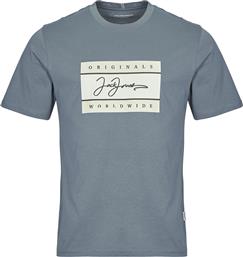 T-SHIRT ΜΕ ΚΟΝΤΑ ΜΑΝΙΚΙΑ JORFREDERIKSBERG JACK & JONES