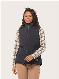 ΑΜΑΝΙΚΟ ΜΠΟΥΦΑΝ WHITE FROST VEST 1207371 ΣΚΟΥΡΟ ΜΠΛΕ REGULAR FIT JACK WOLFSKIN από το MODIVO