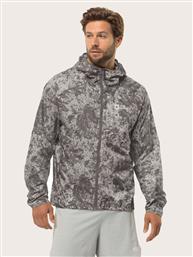 ΑΝΤΙΑΝΕΜΙΚΟ PRELIGHT 1307861 ΓΚΡΙ REGULAR FIT JACK WOLFSKIN