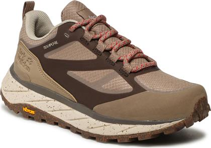 ΑΘΛΗΤΙΚΑ TERRAVENTURE TEXAPORE LOW W 4051631 ΜΠΕΖ JACK WOLFSKIN