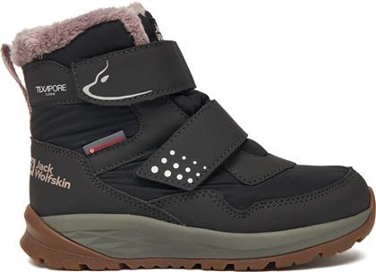 ΜΠΟΤΕΣ ΧΙΟΝΙΟΥ A62146 ΜΑΥΡΟ JACK WOLFSKIN