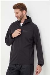 ΜΠΟΥΦΑΝ FELDBERG HOODY ΧΡΩΜΑ: ΜΑΥΡΟ JACK WOLFSKIN