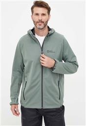 ΜΠΟΥΦΑΝ FELDBERG HOODY ΧΡΩΜΑ: ΠΡΑΣΙΝΟ JACK WOLFSKIN