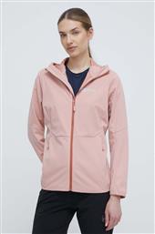 ΜΠΟΥΦΑΝ FELDBERG HOODY ΧΡΩΜΑ: ΡΟΖ, 1306863 JACK WOLFSKIN